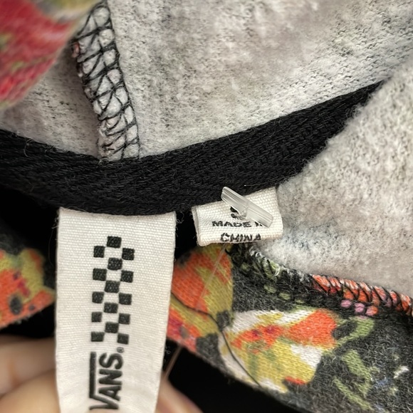 Ladies Vans floral hoodie - Picture 4 of 4
